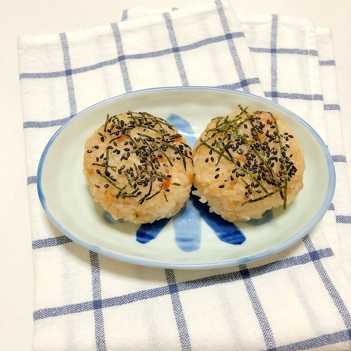 天かす入り 焼きおにぎり ♪